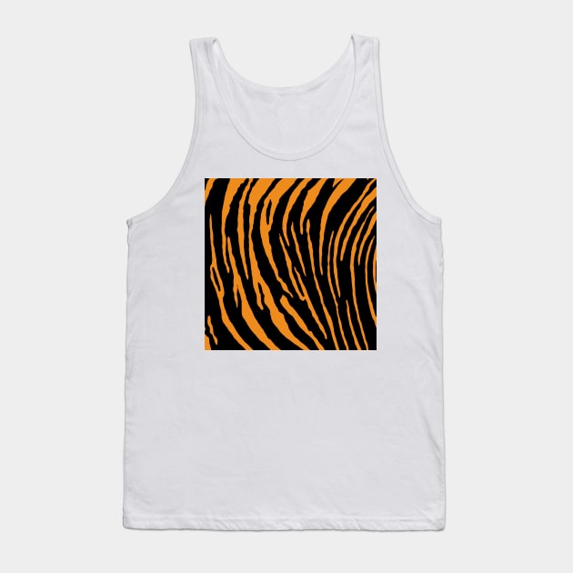 Tiger Stripes Tank Top by BlakCircleGirl